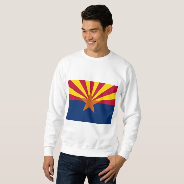 Sweatshirt Drapeau d'État de l'Arizona (Devant entier)