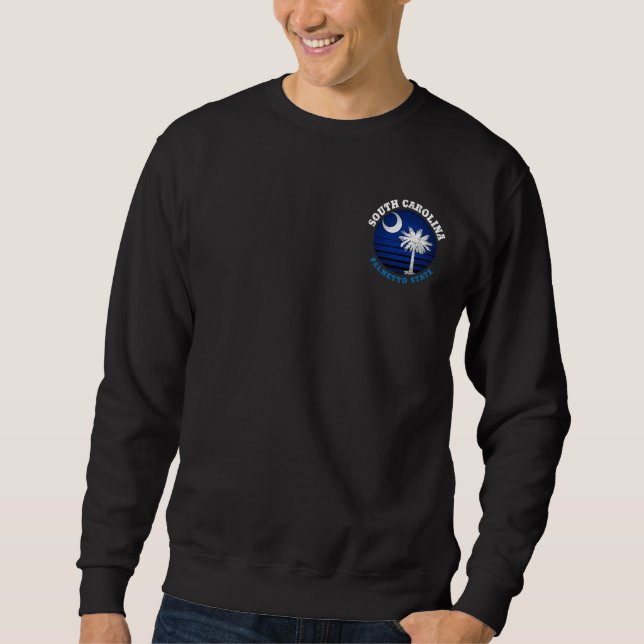 SWEATSHIRT DRAPEAU D'ÉTAT DE PALMETTO DE CAROLINE SUD (Devant)