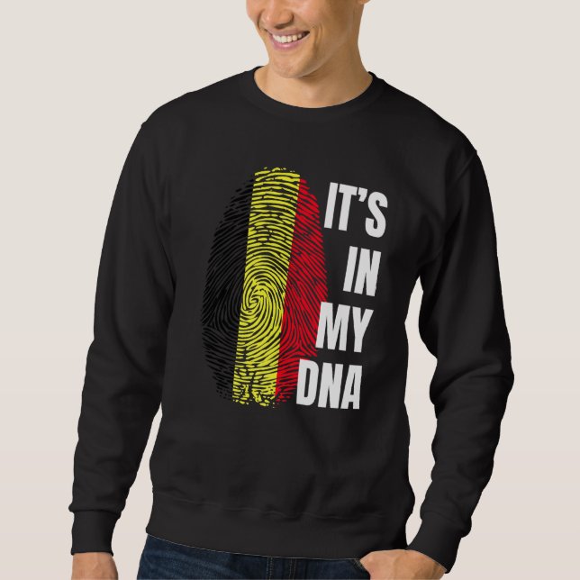 Sweatshirt Drapeau Dna Belgique (Devant)