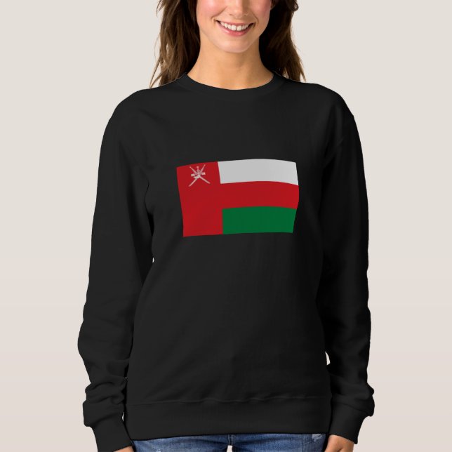 Sweatshirt Drapeau d'Oman (Devant)