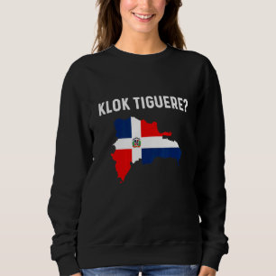 Sweatshirt Drapeau Dominicaine Rd République Dominicaine Cart