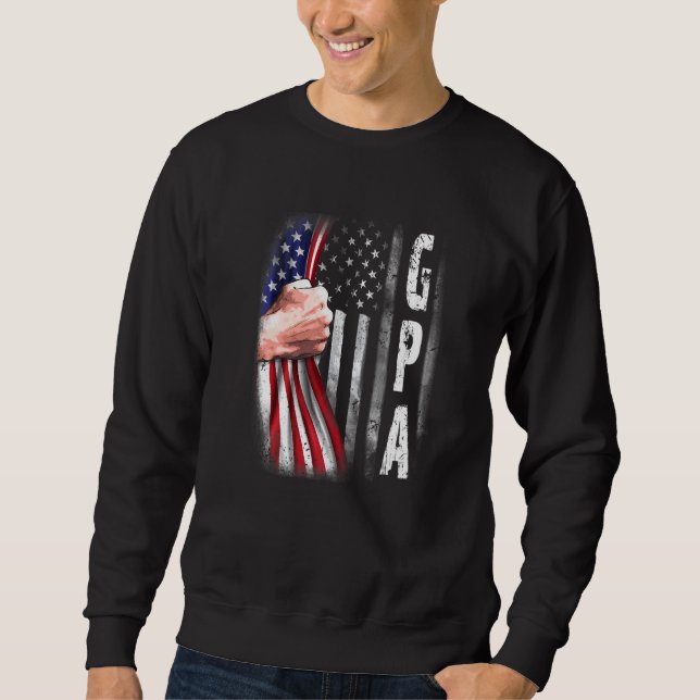 Sweatshirt Drapeau Drapeau Drapeau Drapeau Drapeau Drapeau Dr (Devant)