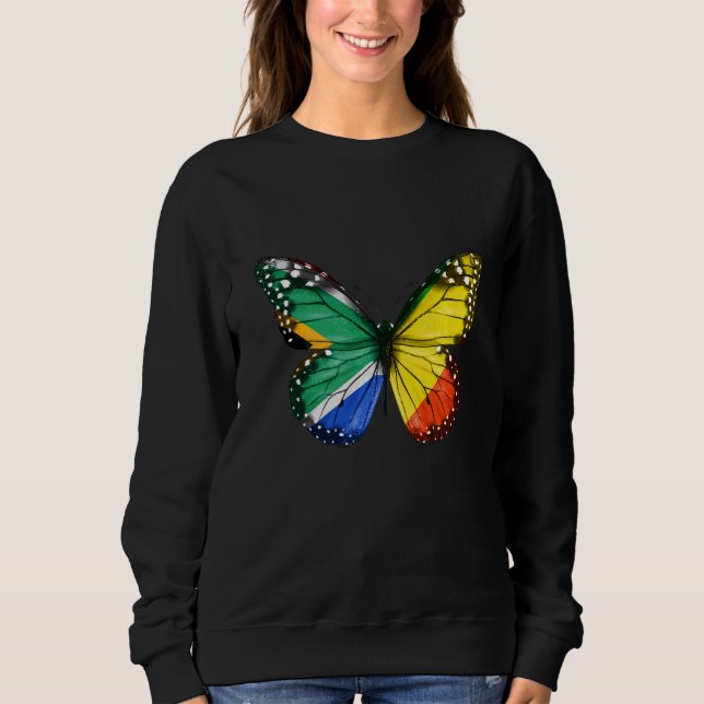 Sweatshirt Drapeau du Congon sud-africain (Devant)