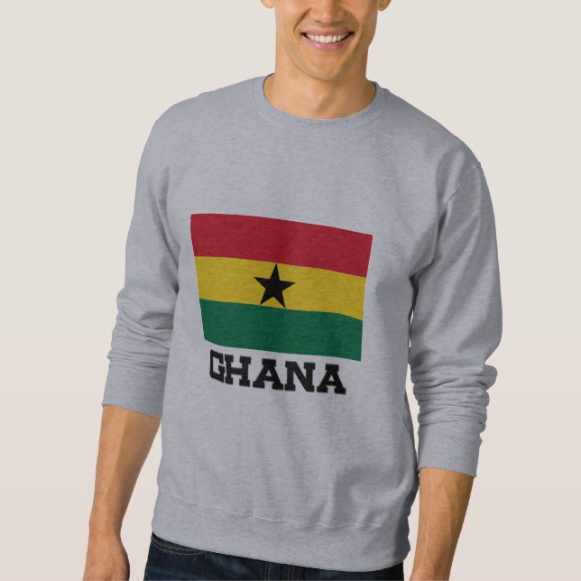 Sweatshirt Drapeau du Ghana (Devant)