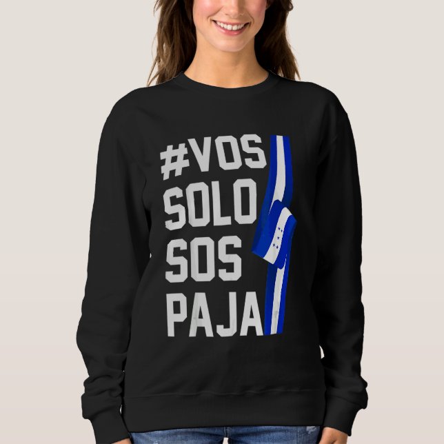 Sweatshirt Drapeau du Honduras Fierté Catracho Hondureño (Devant)