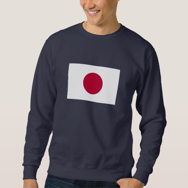 Sweatshirt Drapeau du Japon (Devant)