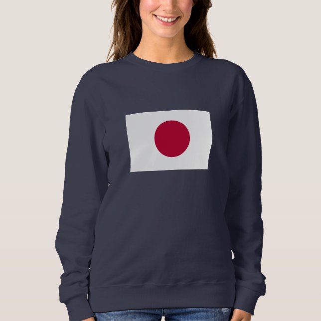 Sweatshirt Drapeau du Japon (Devant)
