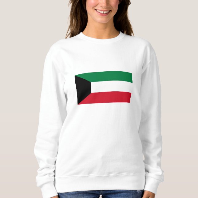 Sweatshirt Drapeau du Koweït (Devant)