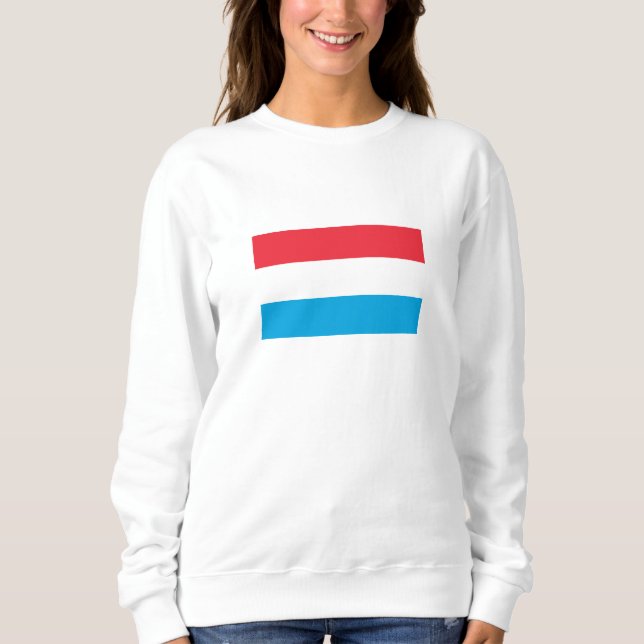 Sweatshirt Drapeau du Luxembourg (Devant)