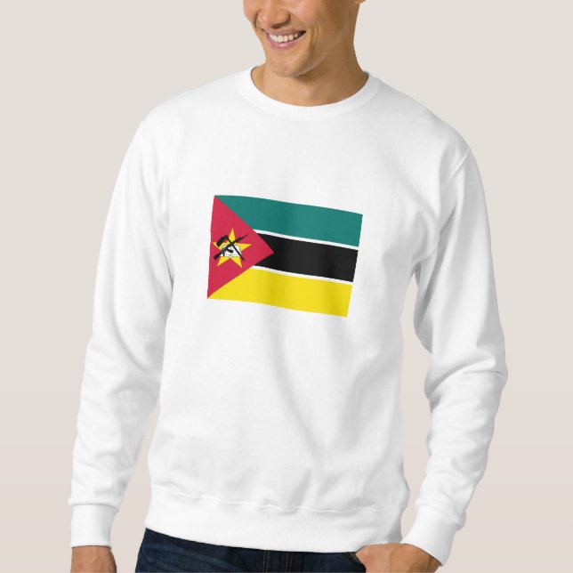 Sweatshirt Drapeau du Mozambique (Devant)