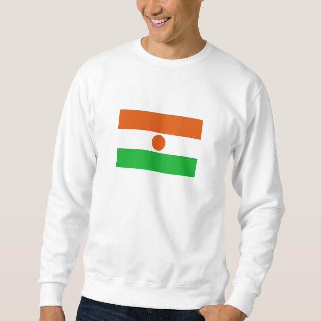 Sweatshirt Drapeau du Niger (Devant)