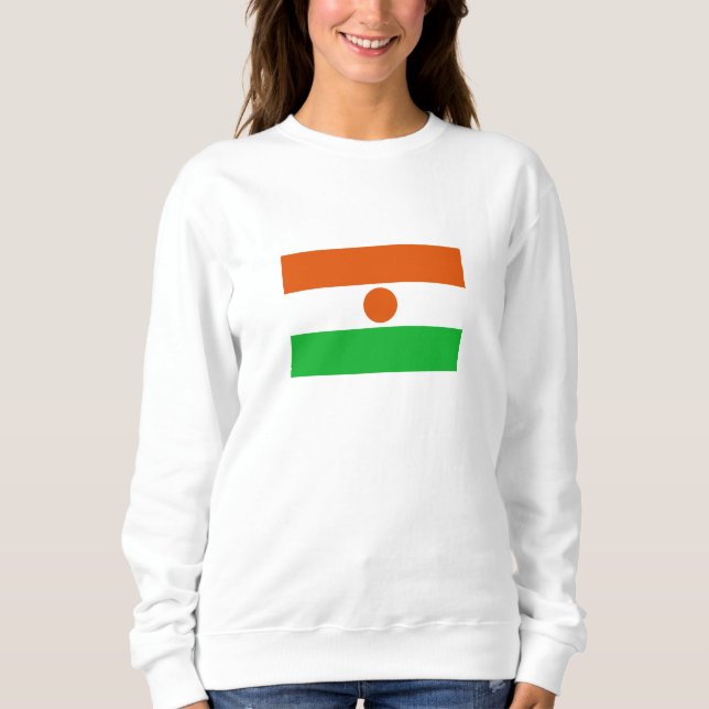 Sweatshirt Drapeau du Niger (Devant)