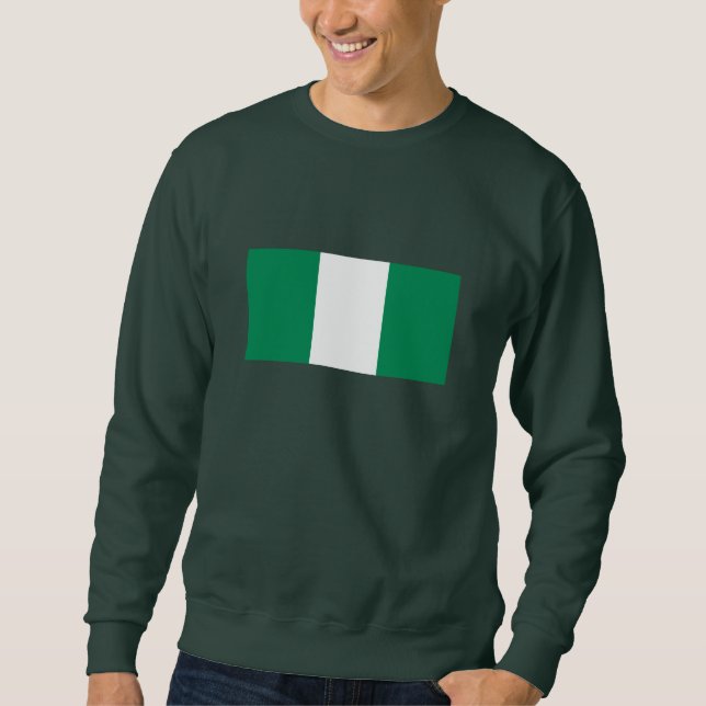Sweatshirt Drapeau du Nigeria (Devant)
