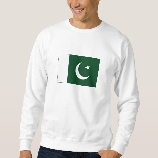 Sweatshirt Drapeau du Pakistan (Devant)