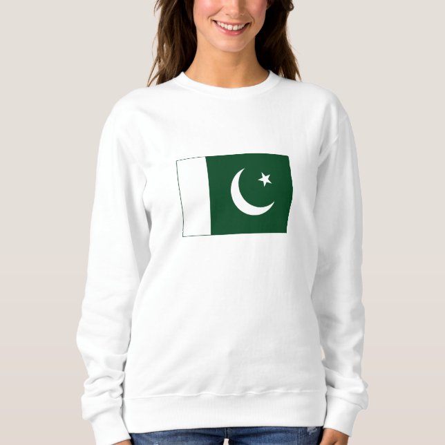 Sweatshirt Drapeau du Pakistan (Devant)