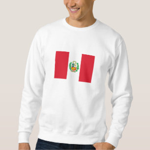 Sweatshirt Drapeau du Pérou