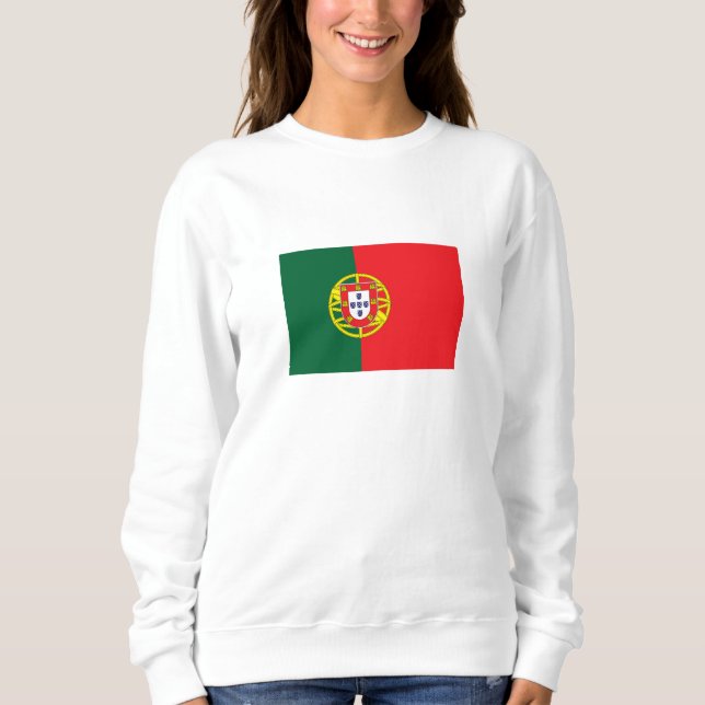 Sweatshirt Drapeau du Portugal (Devant)