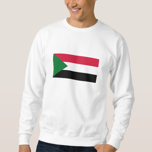 Sweatshirt Drapeau du Soudan (Devant)
