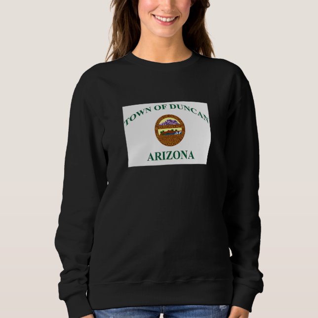 Sweatshirt Drapeau Duncan Arizona (Devant)