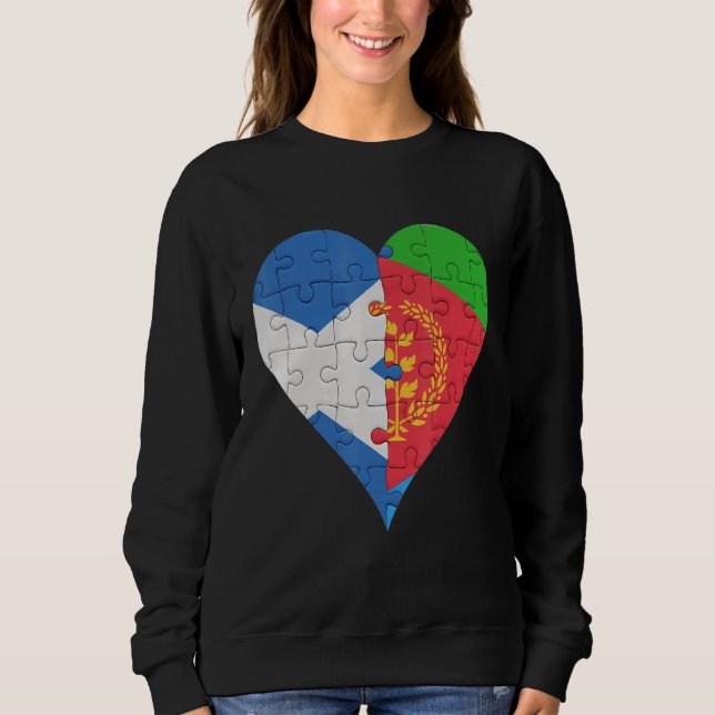 Sweatshirt Drapeau écossais (Devant)