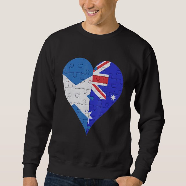 Sweatshirt Drapeau écossais (Devant)