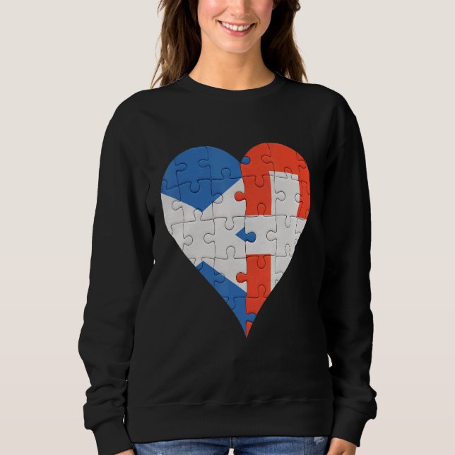 Sweatshirt Drapeau écossais (Devant)