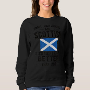 Sweatshirt Drapeau écossais bon look Scotland Scottish Roots