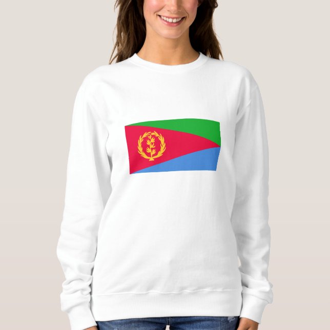 Sweatshirt Drapeau Érythrée (Devant)