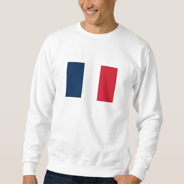 Sweatshirt Drapeau français (Devant)