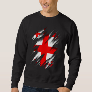 Sweatshirt Drapeau géorgien