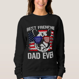 Sweatshirt Drapeau Hommes Français Bulldog