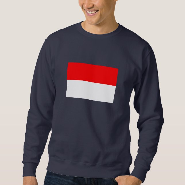 Sweatshirt Drapeau Indonésie (Devant)
