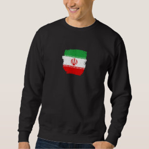 Sweatshirt Drapeau iranien fier de l'Iran