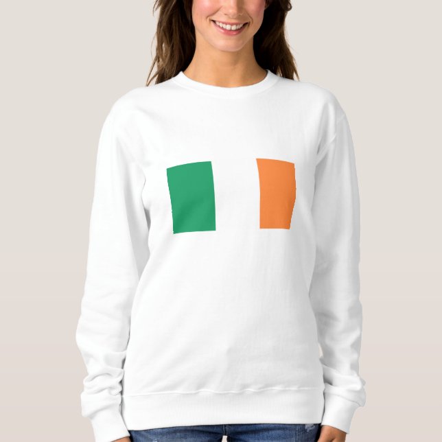 Sweatshirt Drapeau irlandais (Devant)