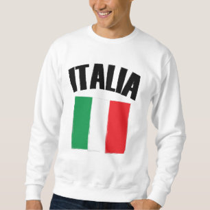 Sweatshirt Drapeau Italie