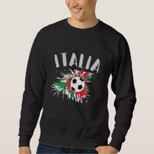 Sweatshirt Drapeau italien de balle de football