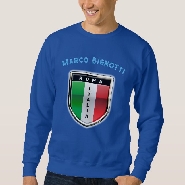 Sweatshirt Drapeau italien - La Bandiera d'Italia (Devant)