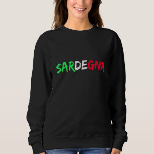 Sweatshirt Drapeau Italien Région De Sardegna