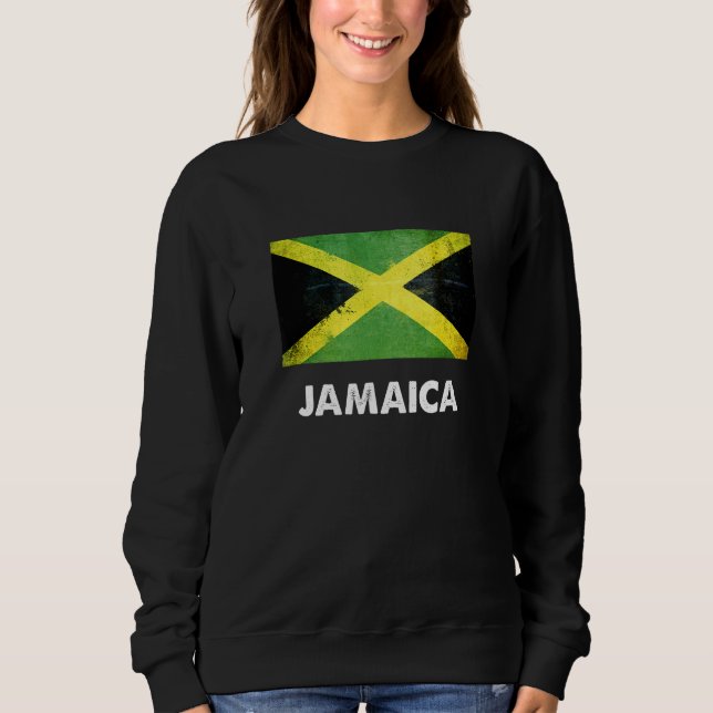 Sweatshirt Drapeau jamaïcain (Devant)