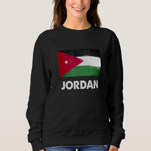 Sweatshirt Drapeau Jordanie (Devant)