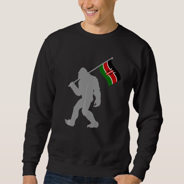 Sweatshirt Drapeau Kenyan (Devant)