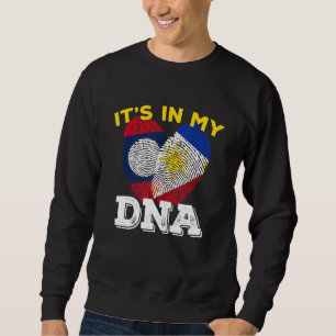Sweatshirt Drapeau Laotien Laos Lao Philippines Philippins Ph