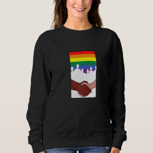 Sweatshirt Drapeau Lgbt Drapeau Lgbtq Drapeau Drapeau Tête Ar