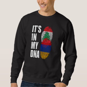 Sweatshirt Drapeau Libanais Et Arméniens Du Patrimoine De L'A