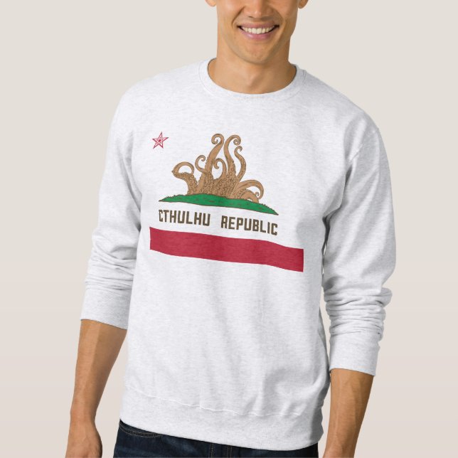 Sweatshirt Drapeau Lovecraft (Devant)
