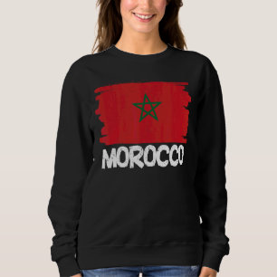 Sweatshirt Drapeau Maroc