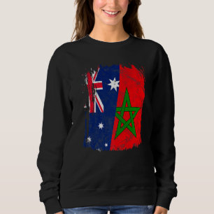 Sweatshirt Drapeau Maroc Australie