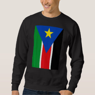 Sweatshirt Drapeau national Vintage Sud Soudan
