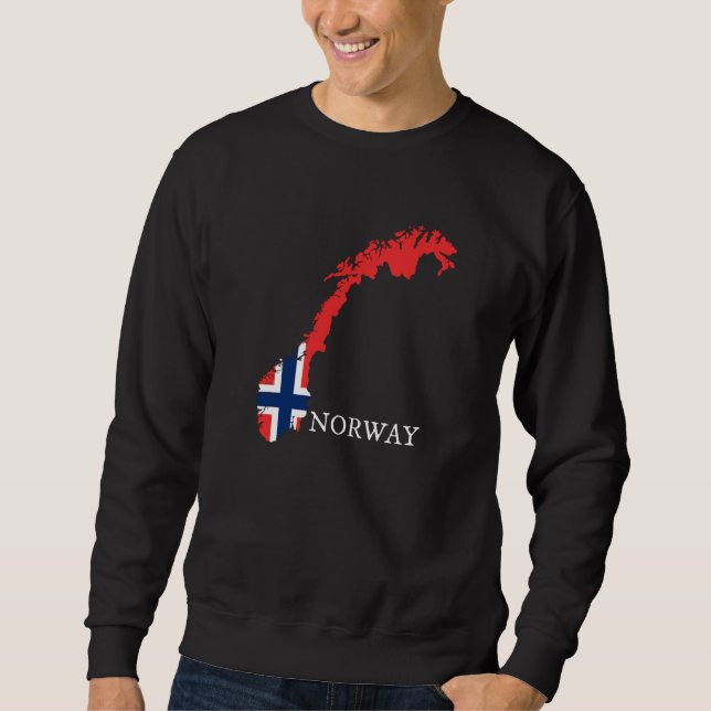 Sweatshirt Drapeau Norvège - Norvège (Devant)