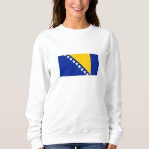 Sweatshirt Drapeau patriotique de Bosnie-Herzégovine